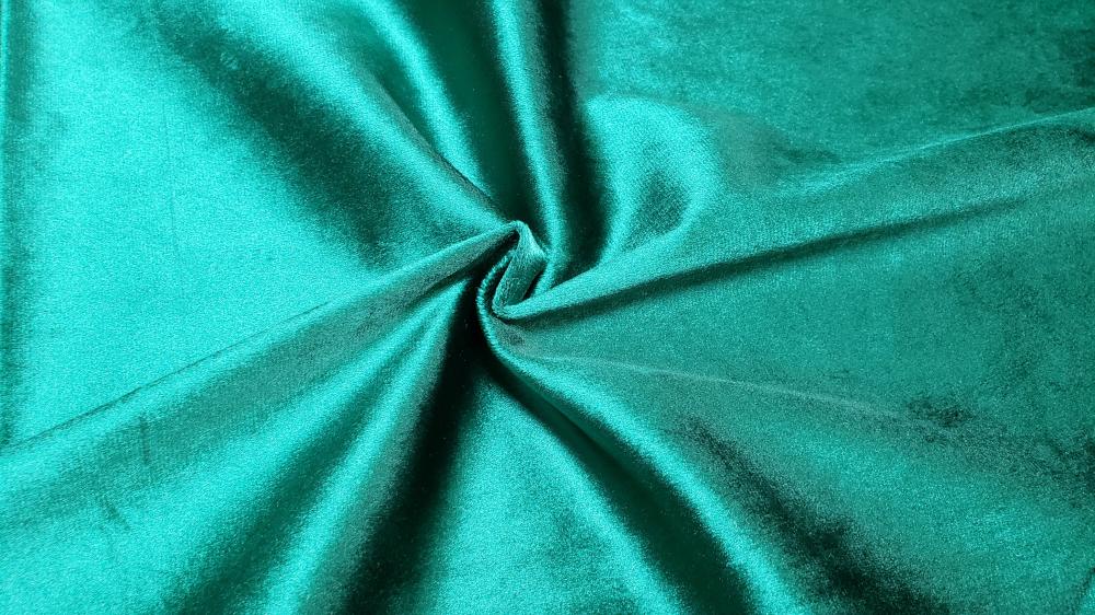 Plain Holland Velvet Fabric Green Plain Holland Velvet Fabric Green
