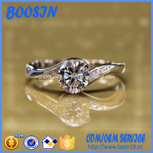 Factory Cheap Crystal Silver Ring