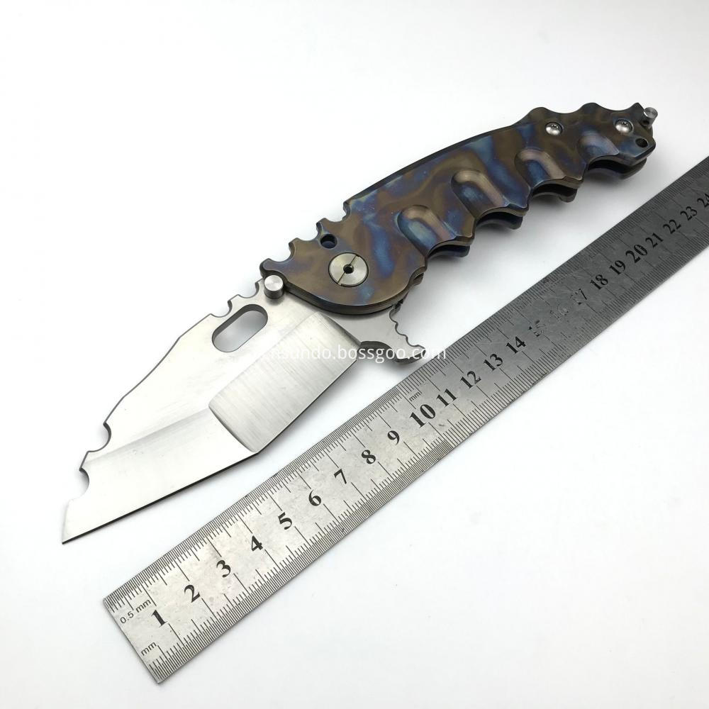 Titanium Hunting Knife