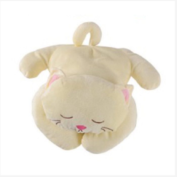 Comfortable cat plush pillow