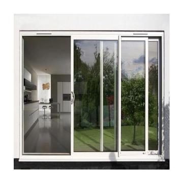 Lingyin Construction Materials Thermal break double large glass aluminium sliding door for meeting room