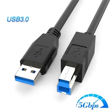 Tipo de cabo de impressora USB tipo A-masculino para B