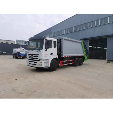 19 m³ compressed garbage truck for rear twinbridge