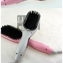 Straightening à brosse à cheveux