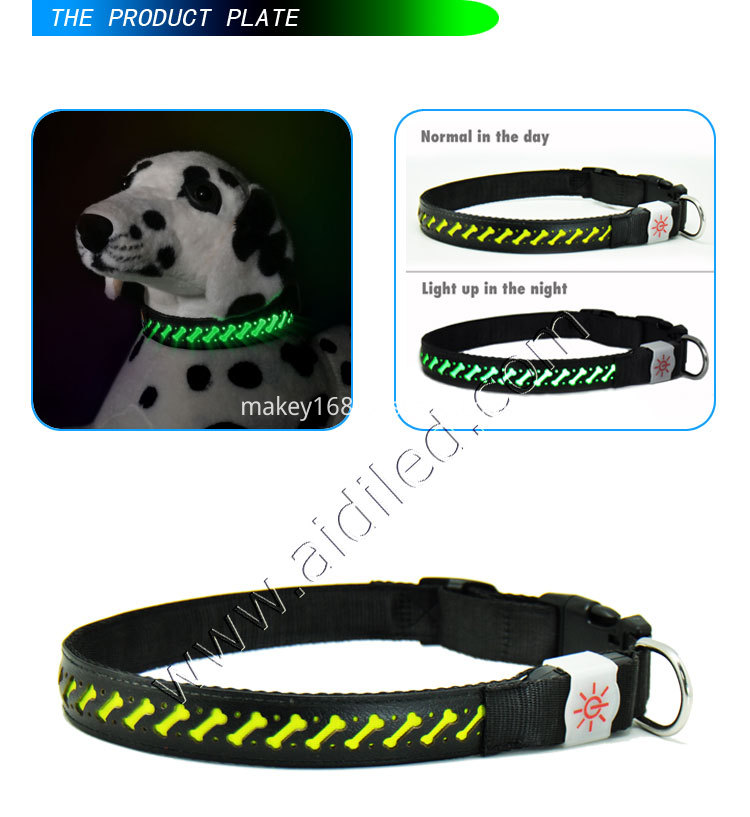 Flashing Dog Collar Rechargeable