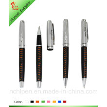 Good Writing Leather Metal Pen for Gift