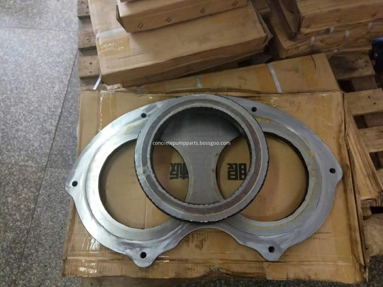 DN230 wear plate and cutting ring