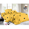 Heart Pattern Printed Children's Polyester Plain Bed Sheets