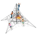 Wooden Freestanding Net Climber For Kids