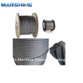 6x19 Alta qualidade Galvanzied Bright Steel Wire Rope