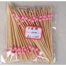 Knotted Safe Bamboo BBQ Fancy Party Mini Skewers
