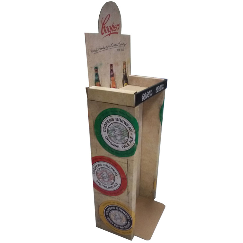 Large Size Corrugated Beverages Packaging Display Box