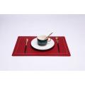 Nordic style PVC wholesale leather table placemats