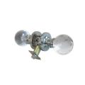 Chrome Privacy Door Knob with LED Mixing Lighting
