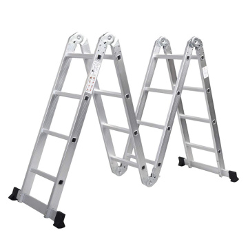 Aluminium multi-purpose scissors ladder