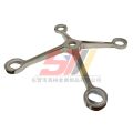 glass building spider routel joint clamp