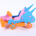 Children DIY Handicrafts EVA Car Truck Toy