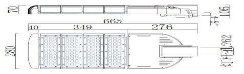 LED Shade 200w