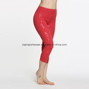 Fábrica de 3D Siliconel Impresión completa Yoga Colorido Leggings Sexy para las mujeres