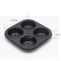 Even Muffin Carbon Steel Baking Mold