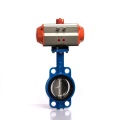 Double Acting Pneumatic Lug And Wafer Butterfly Valve