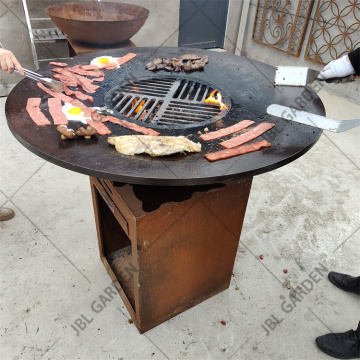 Grill de barbacoa de carbón portátil para uso doméstico