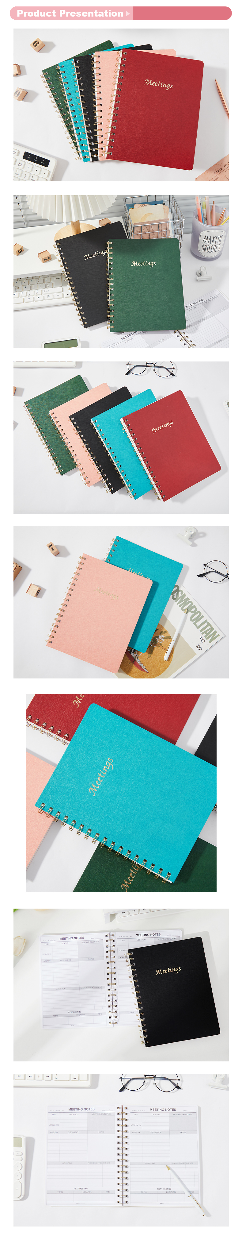 Spiral meeting notebook10 Spiral meeting notebook10