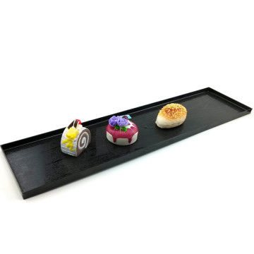 Tableware Plastic Plate Disposable Tray Rectangle Tray