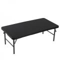 20 &quot;x 48&quot; Klapptisch schwarz zum Essen