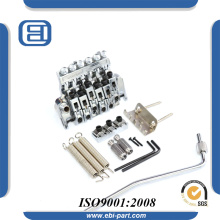 Sistema de trémolo de piezas de guitarra eléctrica cromada