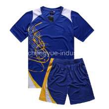 conception hautement mens football maillot avec ajustement sec et transpirant