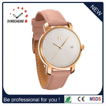 2015 Luxus Gold Frauen Armbanduhr, Lady Quartz Uhr (DC-1053)