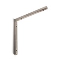 Stainless Steel Floating Wall Shelving Supports Brackets