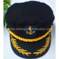 New fashion embroidery cotton captain cap