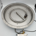 Outdoor Stainless Gas Fire Pit Burner Pan Kit