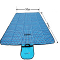 Blue Beautiful Light Size Portable Bed Camping Picnic Mat