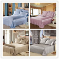 4 Star Hotel Furniture Cotton Bleaching 60 X40 Small Embriodery Bedding Set