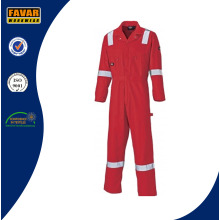 Baumwollsicherheit Feuerverzögerung Coverall Arbeitskleidung Coverall