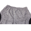 Shorts de gymnase Pantalon à moitié polyester pour hommes