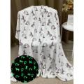 Glow in Dark Throw Blanket Gift for Kids