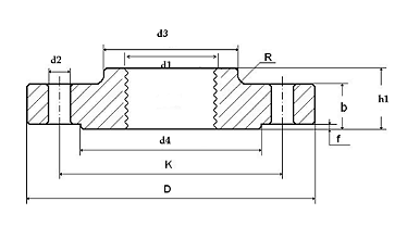 EN1092 TYPE 13 FLANGE