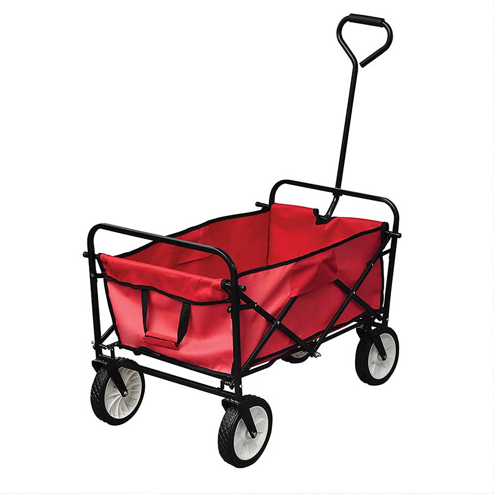 Wheeled Trolley With Pull Handle