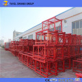 Ss100 / 100 1ton Double Cage Material Hoist for Construction