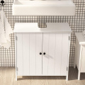 Armoires de rangement de salle de bain de style campagnard