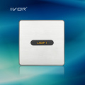 3 Gangs Lighting Switch Touch Panel Aluminiumlegierung Material (ID-ST1000L3)