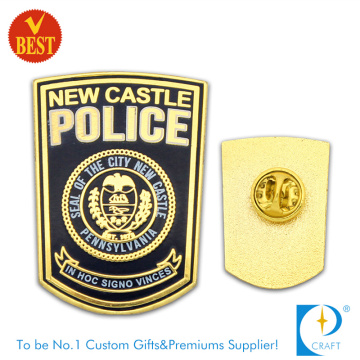 The City Police Badge in Gold Plating From China