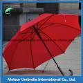 Colorful Fabric Straight Promotion Gift Wooden Shaft Auto Open Golf Umbrella