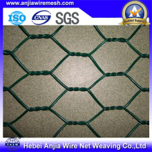 PVC Coated and Galvanized Hexagonal Wire Netting, Chicken Mesh