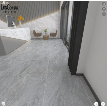 LUNGO Wear-Resistant 800x800 Dark Marble Floor Ceramic Tiles