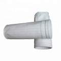 Glass fiber filter bag with ptfe membrane